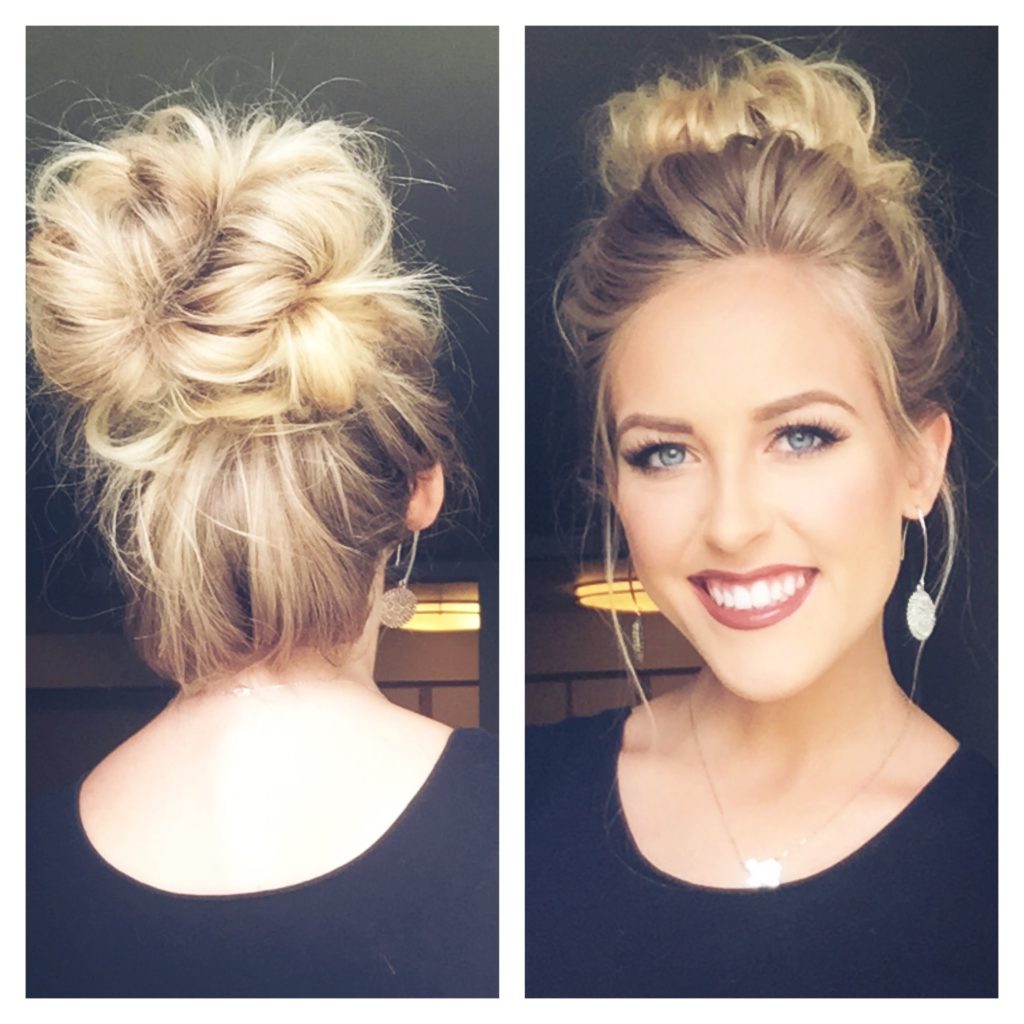 Top 10 Styling Ways With High Buns - Women Hairstyle Tips for Summer Messy Bun
