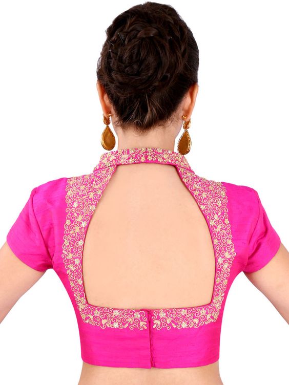 latest blouse design for back