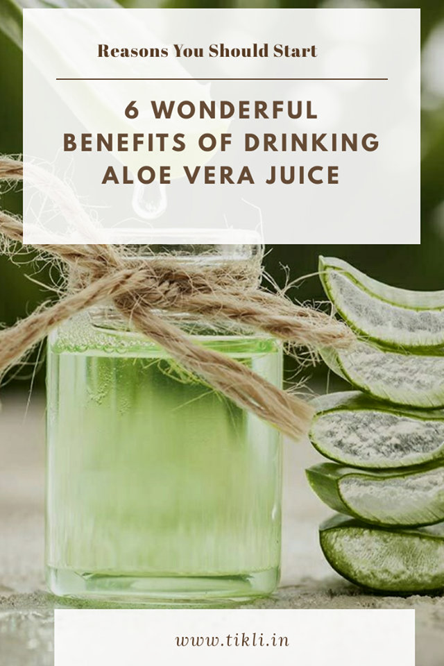6 Wonderful Reasons to Drink Aloe Vera Juice Everyday