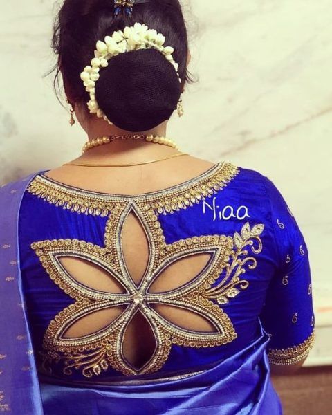 Blouse with Cutwork Design