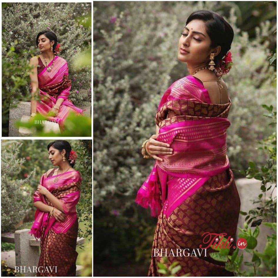 Bhargavi Kunam - wedding Silk saree collection
