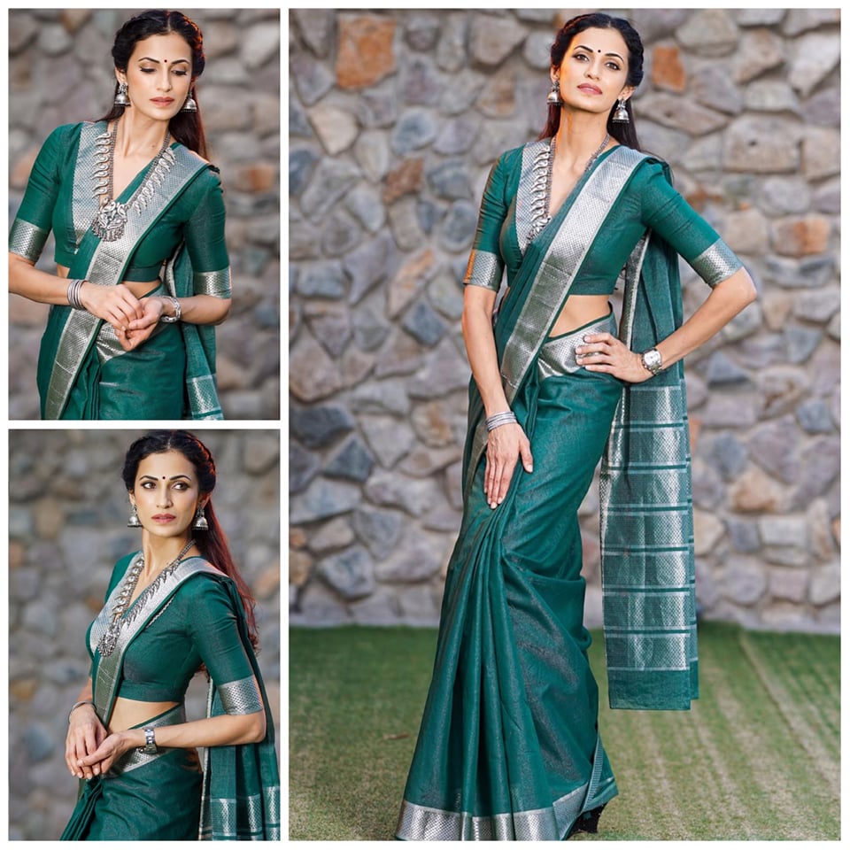 Celebrity Poses In Saree For Photography Ideas