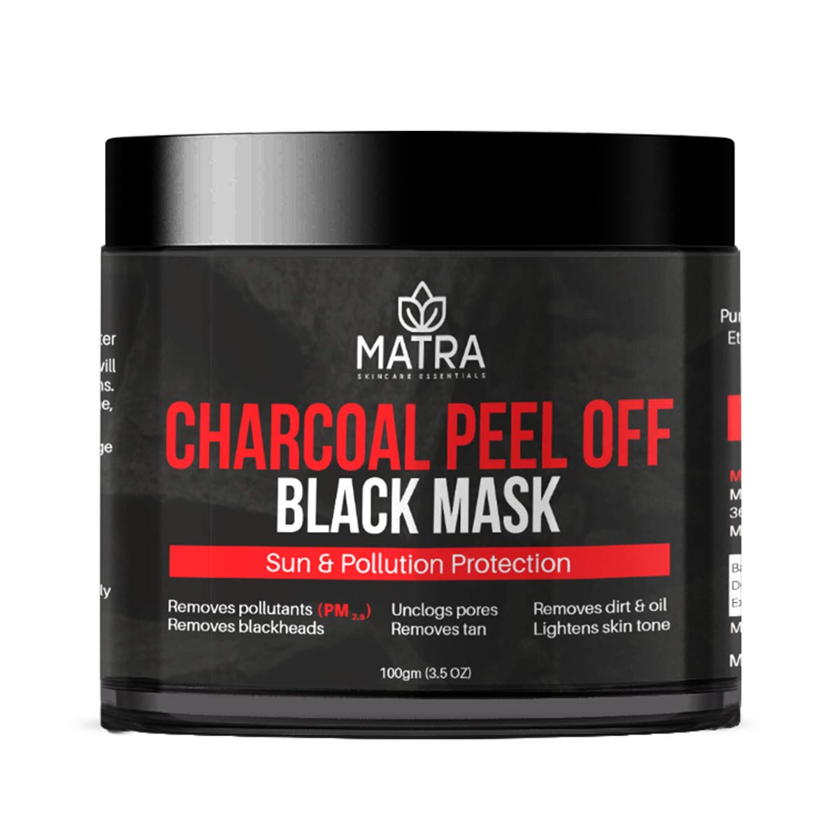 Matra Activated Charcoal Peel Off Mask