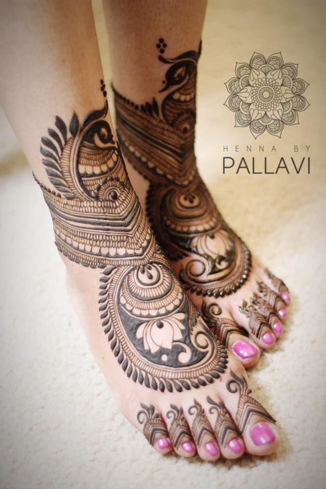 50+ Amazing Leg Mehndi Designs Which Are Perfect For Bridal
