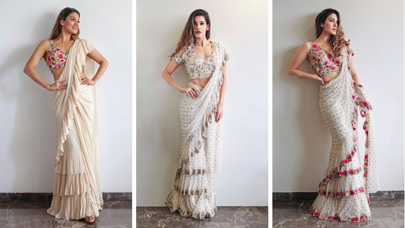 Ruffle Saree Style is the Hottest Trend of this Season 2022