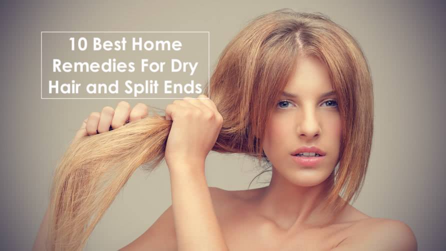 10 Best Home Remedies For Dry Hair and Split Ends - Tikli