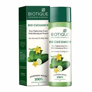 Best Toner For Face - Biotique Bio Cucumber Pore Tightening Toner