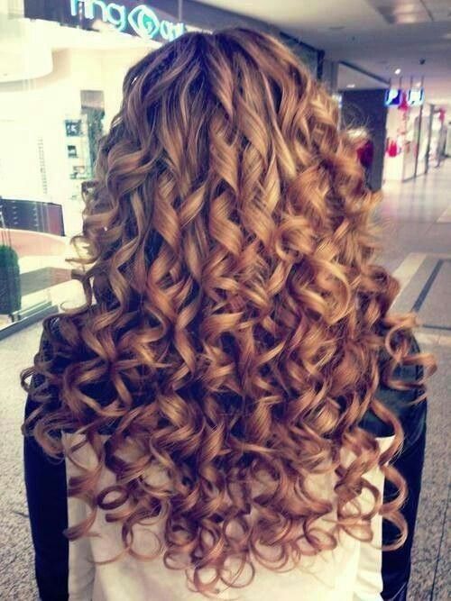 56 Spiral curls ideas  curly hair styles long hair styles hair styles