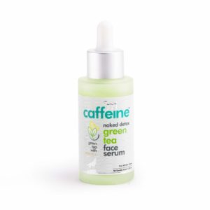 Best Face Serum - mCaffeine Naked Detox Green Tea Face Serum
