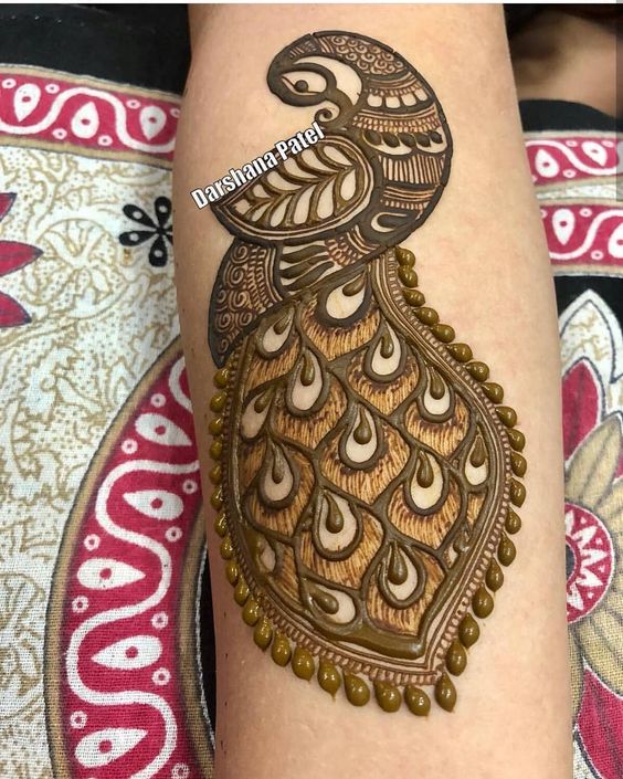 40 Beautiful Peacock Mehndi Designs || Mor mehndi designs | Bling Sparkle