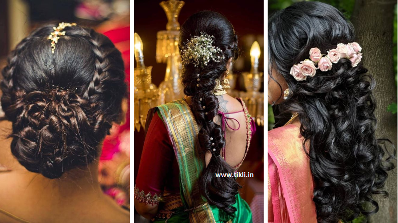 Best Hairstyle on Saree Looks | Indian Hair Style - YouTube-smartinvestplan.com