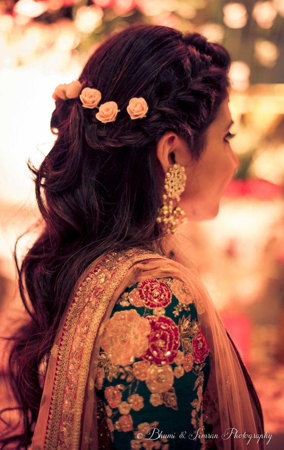 12 Best and Latest Hairstyles for Silk Saree with Images | Styles At Life