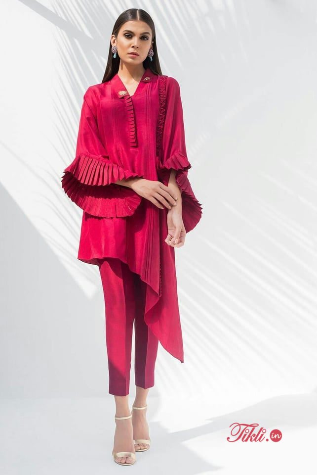 Designer Sleeves Designs for Kurtis Trending This Year  K4 Fashion
