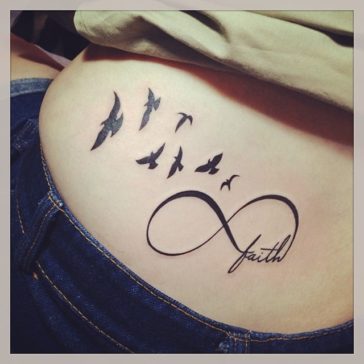 15 Unique and Inspiring Infinity Tattoo For Girls - Tikli