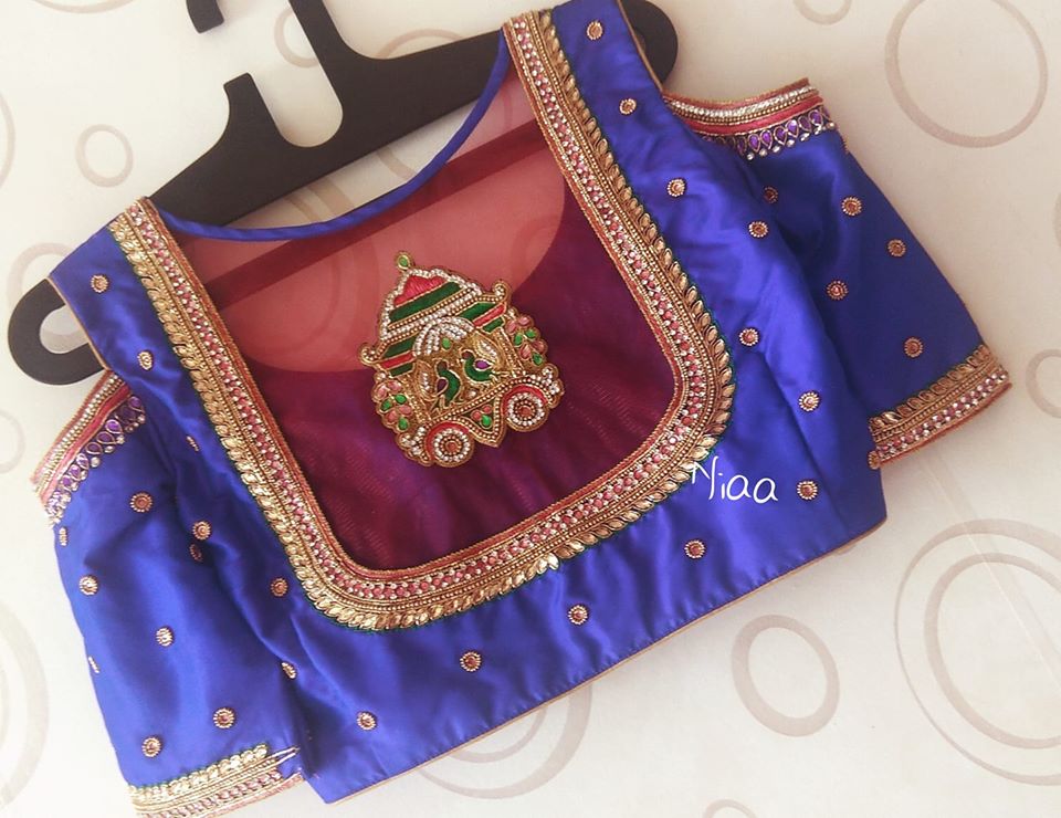 traditional maggam blouse