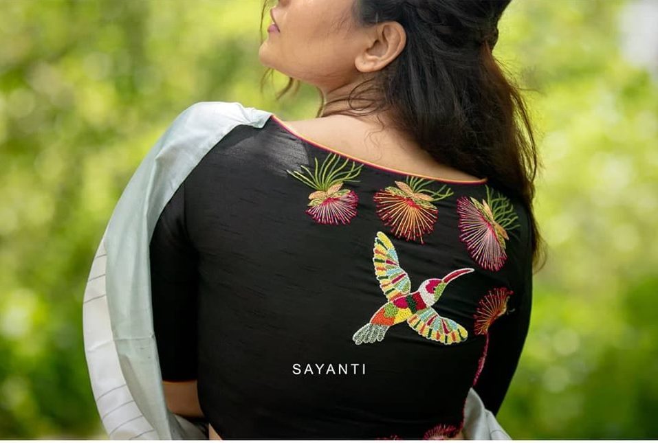  Embroidery Blouse Designs
