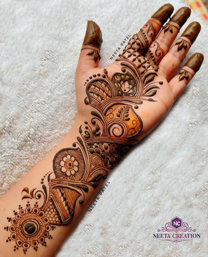 Discover more than 80 mehndi designs simple for marriage best - seven.edu.vn