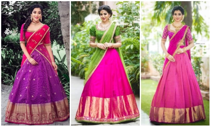 Banarasi Silk Patola Wedding Wear Paithani Saree, 6 m (With Blouse Piece)
