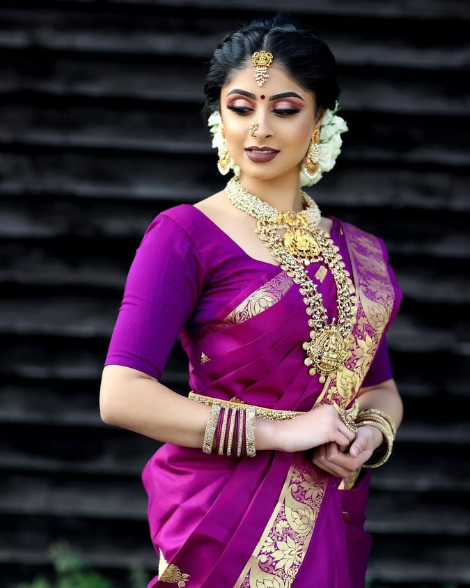 Temple Jewellery For Bride