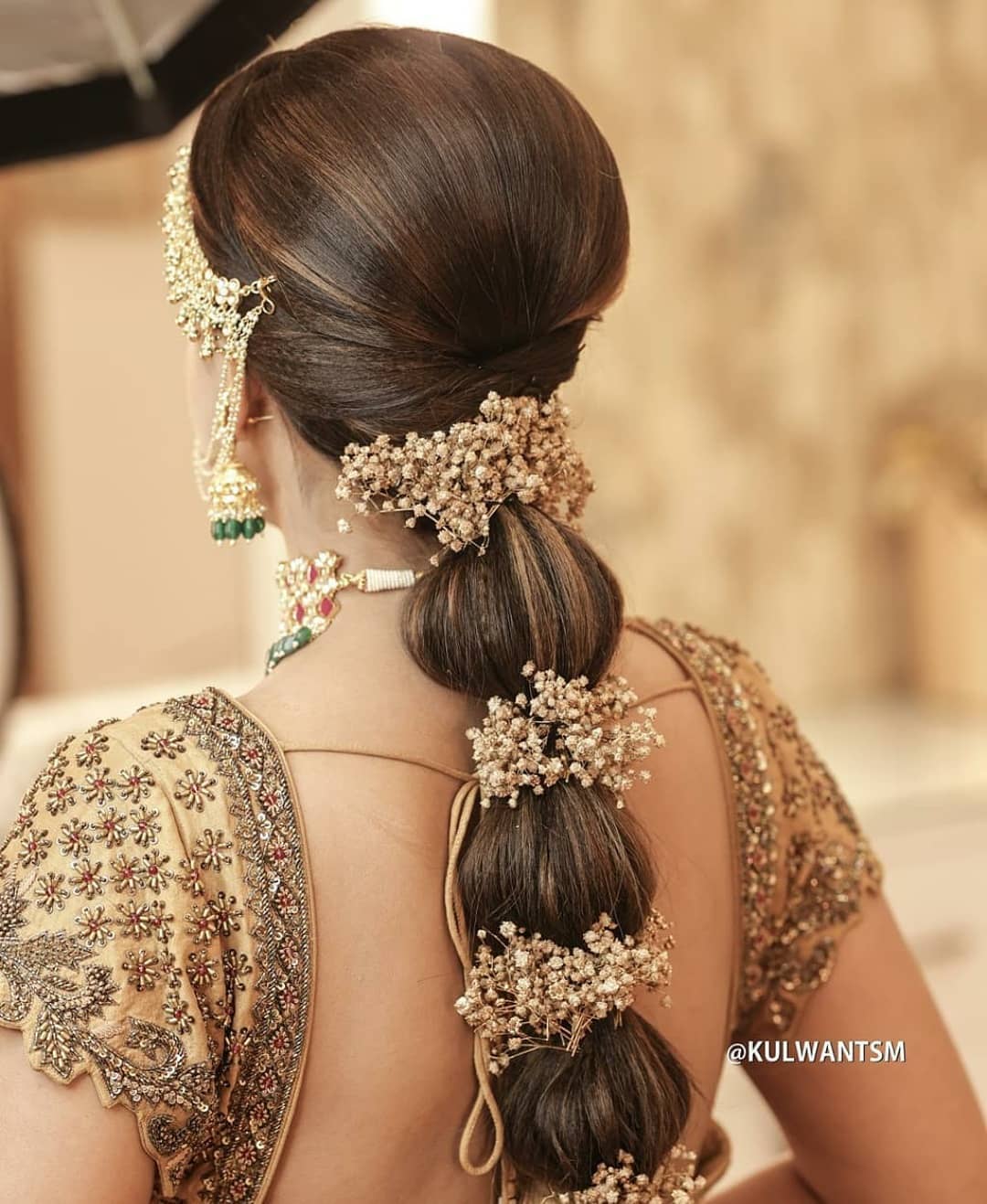 Stunning Bridal Bun Hairstyles For Reception - K4 Fashion