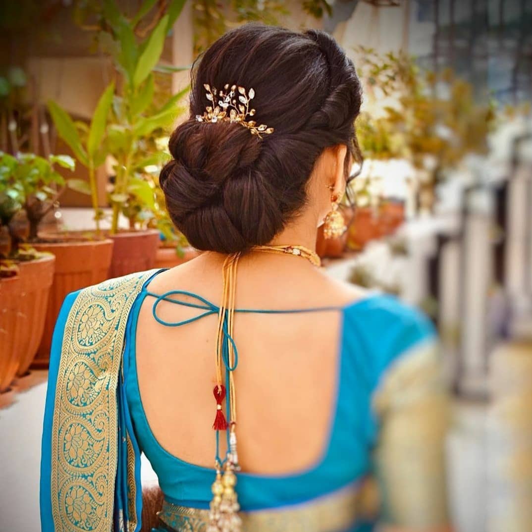 15 Charming Indian Wedding Reception Hairstyles  Styles At Life