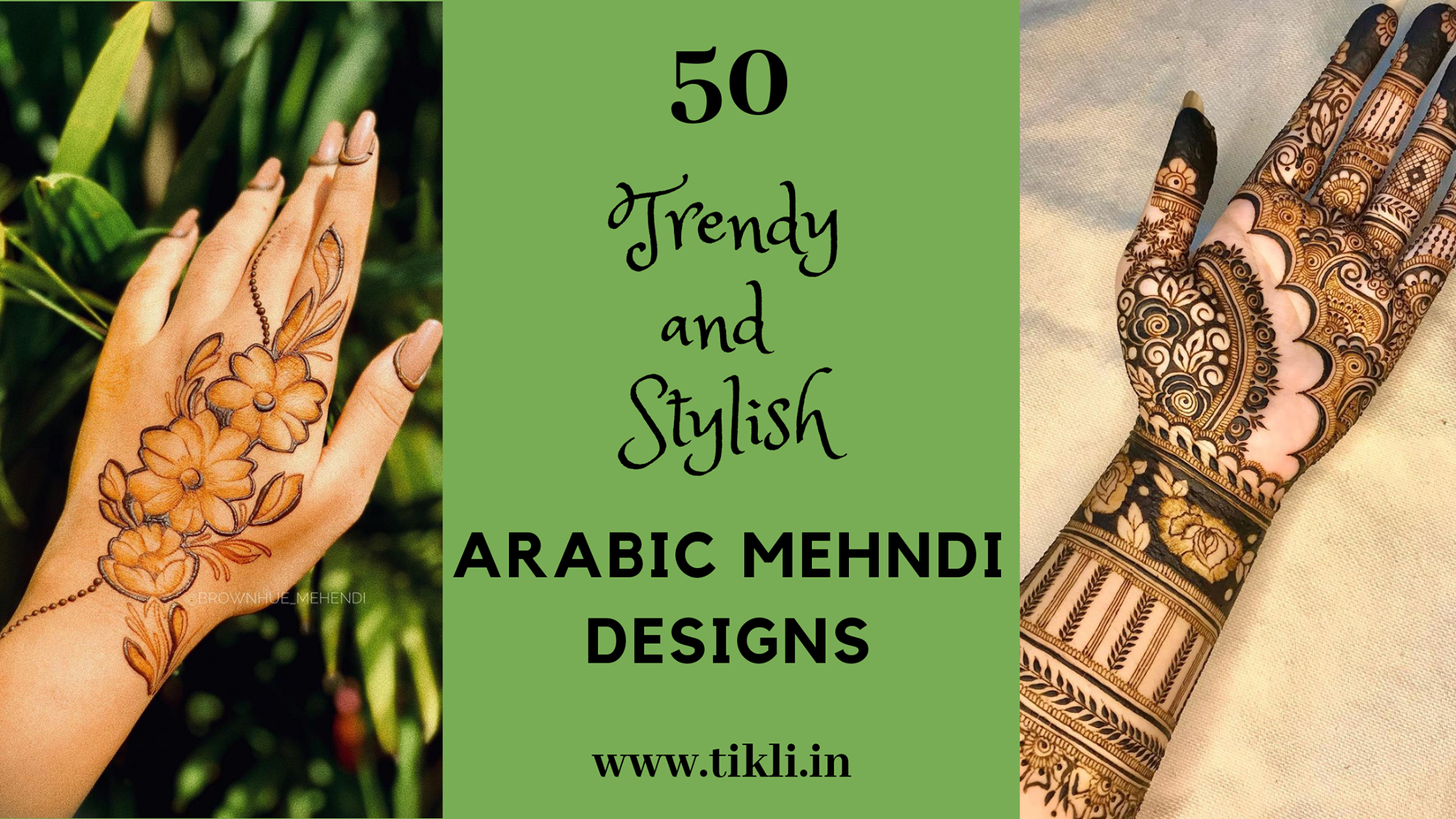 25+ Beautiful Easy Arabic Mehndi Designs We Are Gushing Over! - SetMyWed