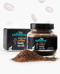 Best Coffee Scrub - mCaffeine Naked & Raw Coffee Body Scrub - Tikli