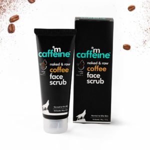 Best Face Scrubs - mCaffeine Naked & Raw Coffee Face Scrub -Tikli