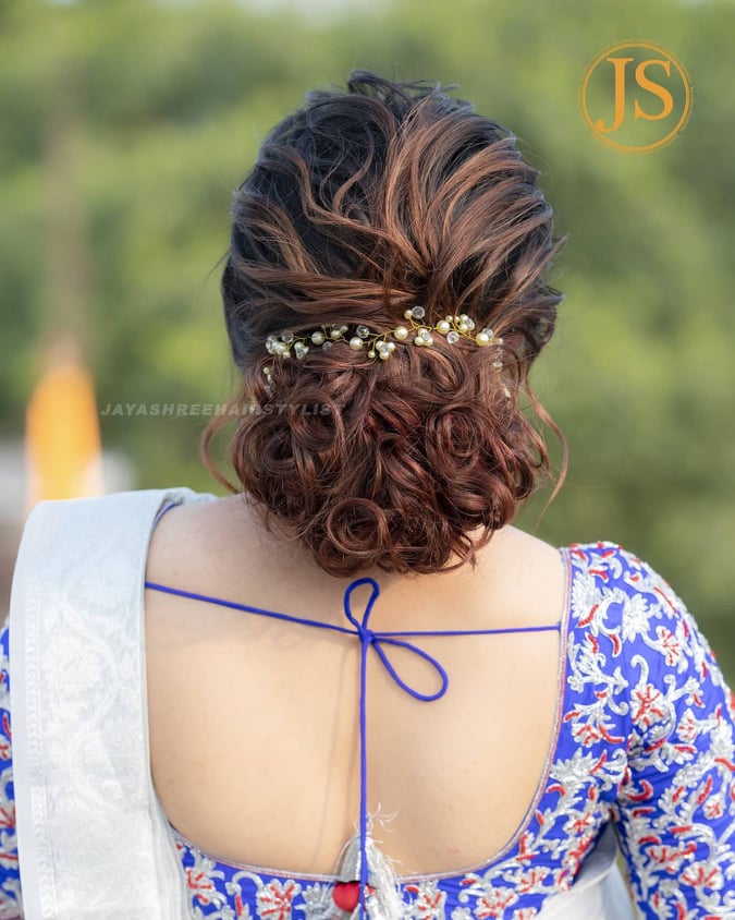50+ Stunning Indian Hairstyles for Reception - Tikli