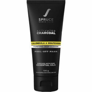 Spruce-Shave-Club-Charcoal-Peel-Off-Mask-Tikli.in