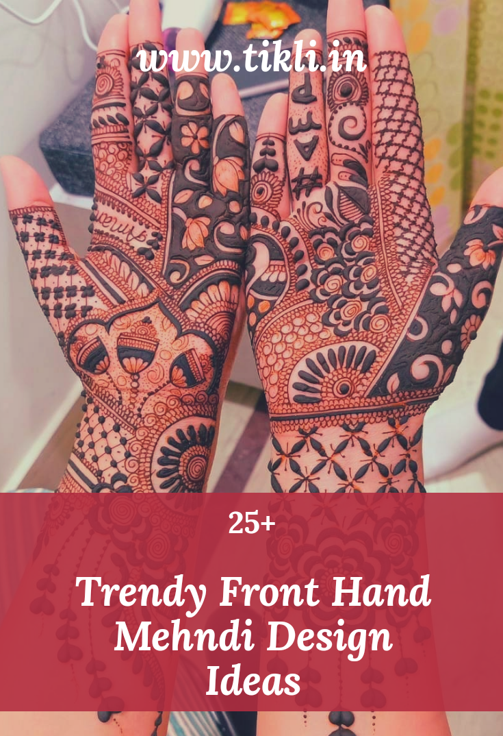 Beautiful Full Hand Mehendi Design Stock Image - Image of mehendi, full:  207226101