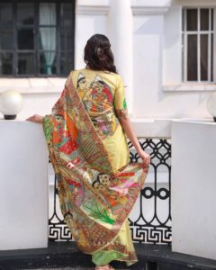 Bengali Saree with Theme Based Blouse Designs- Wedding Collections By ...