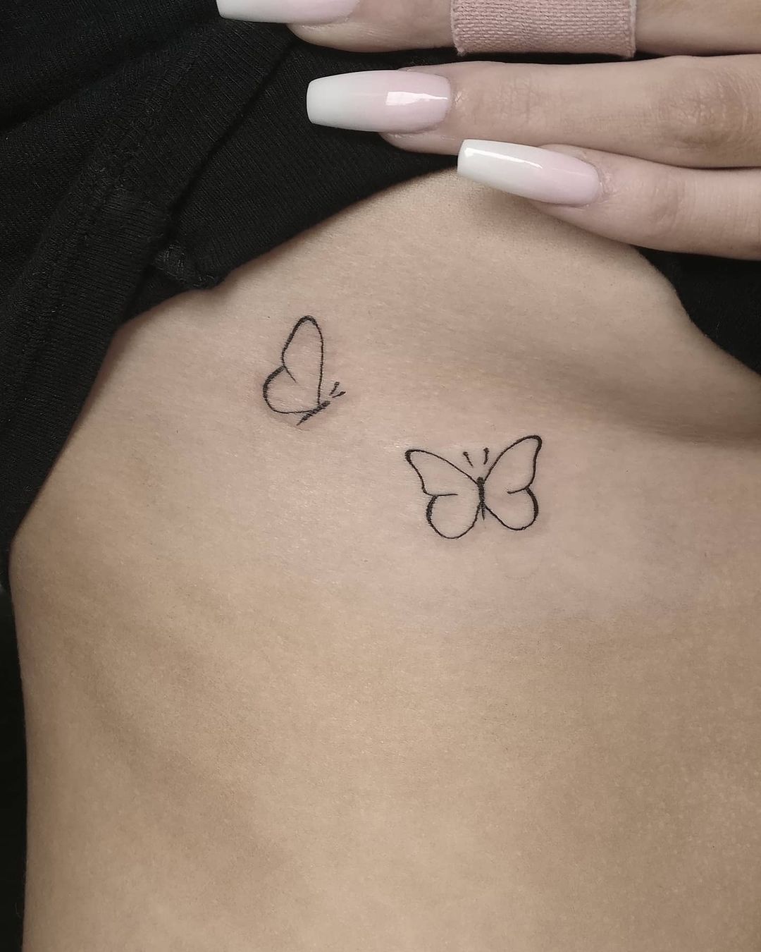 Tip 99+ about butterfly easy tattoo latest .vn
