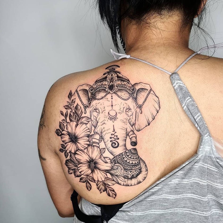 Ganesha large 8.25" temporary arm tattoo tattoo wristband wholesale |  eBay