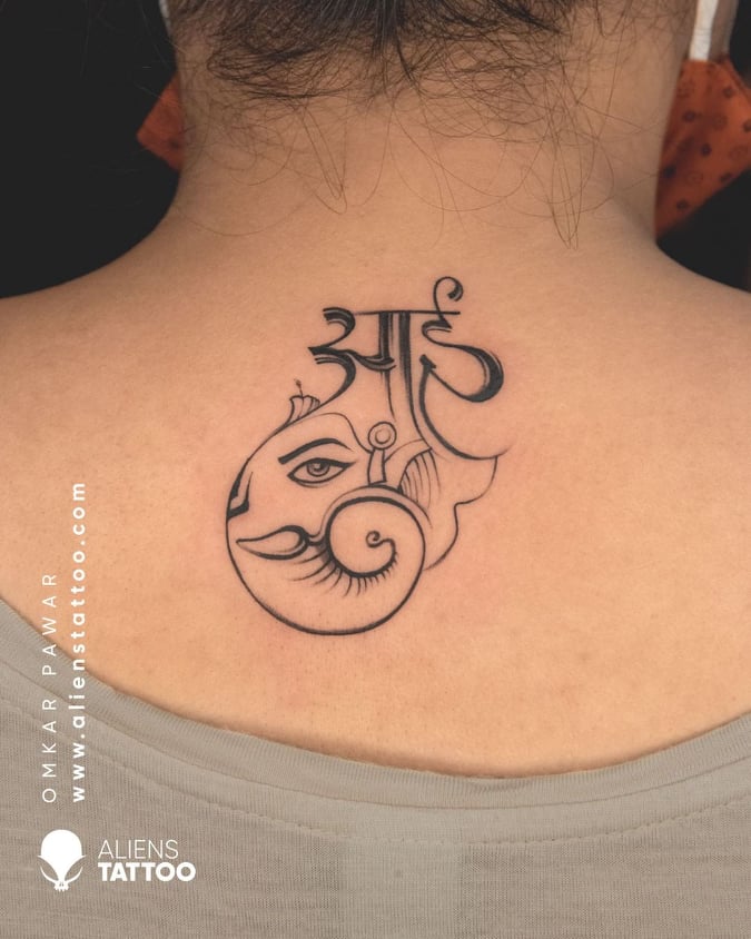 Lord Ganesha Tattoo  10 best designs  Krishna Kutumb Blog