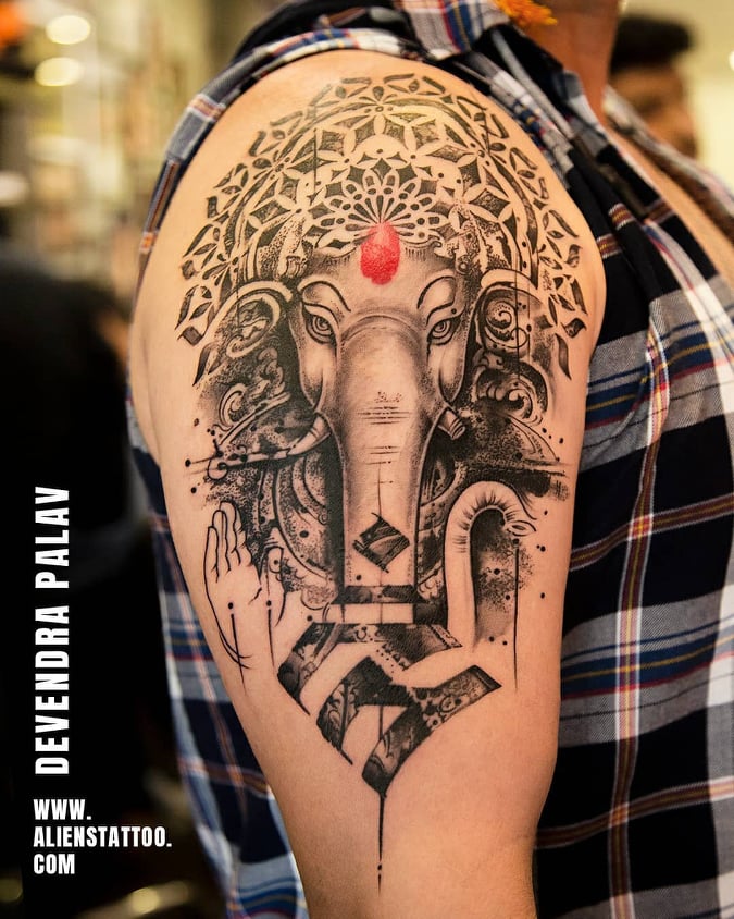 Ganesha Tattoo - Tikli