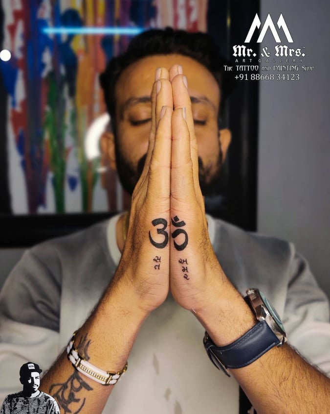20+ Spiritual Om Tattoo Designs Ideas for Both Men and Women - Tikli