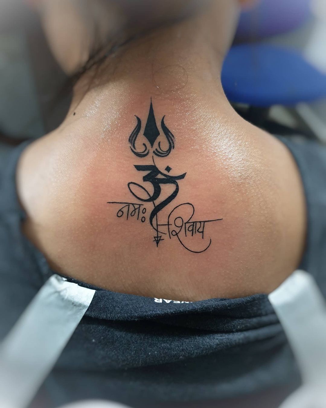 Om Namah Shivay Tattoo  Tattoos Hand tattoos pictures Om namah shivaya  tattoo