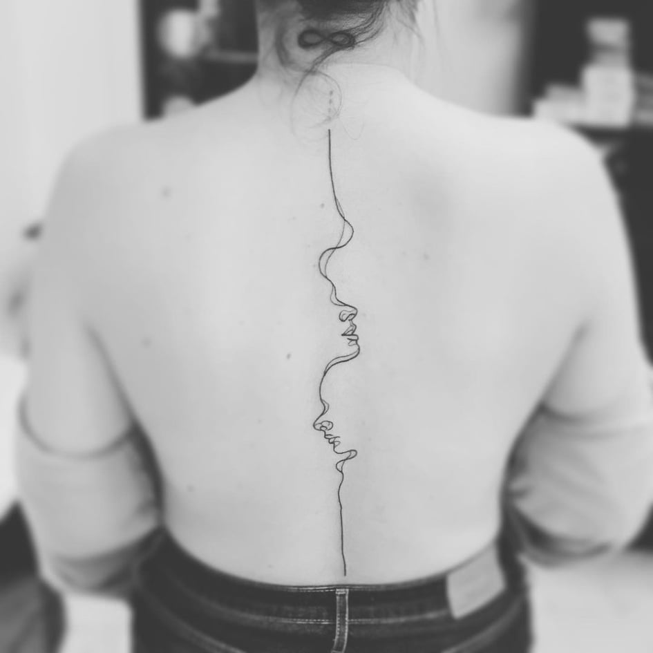 102 Spine Tattoo Ideas For The Bold And The Brave | Bored Panda
