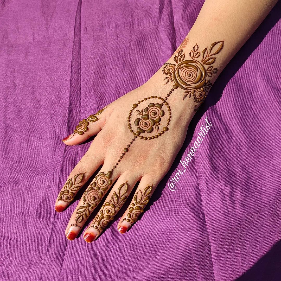 Exquisite Mehndi Design:A Captivating Blend of Tradition & Artistry