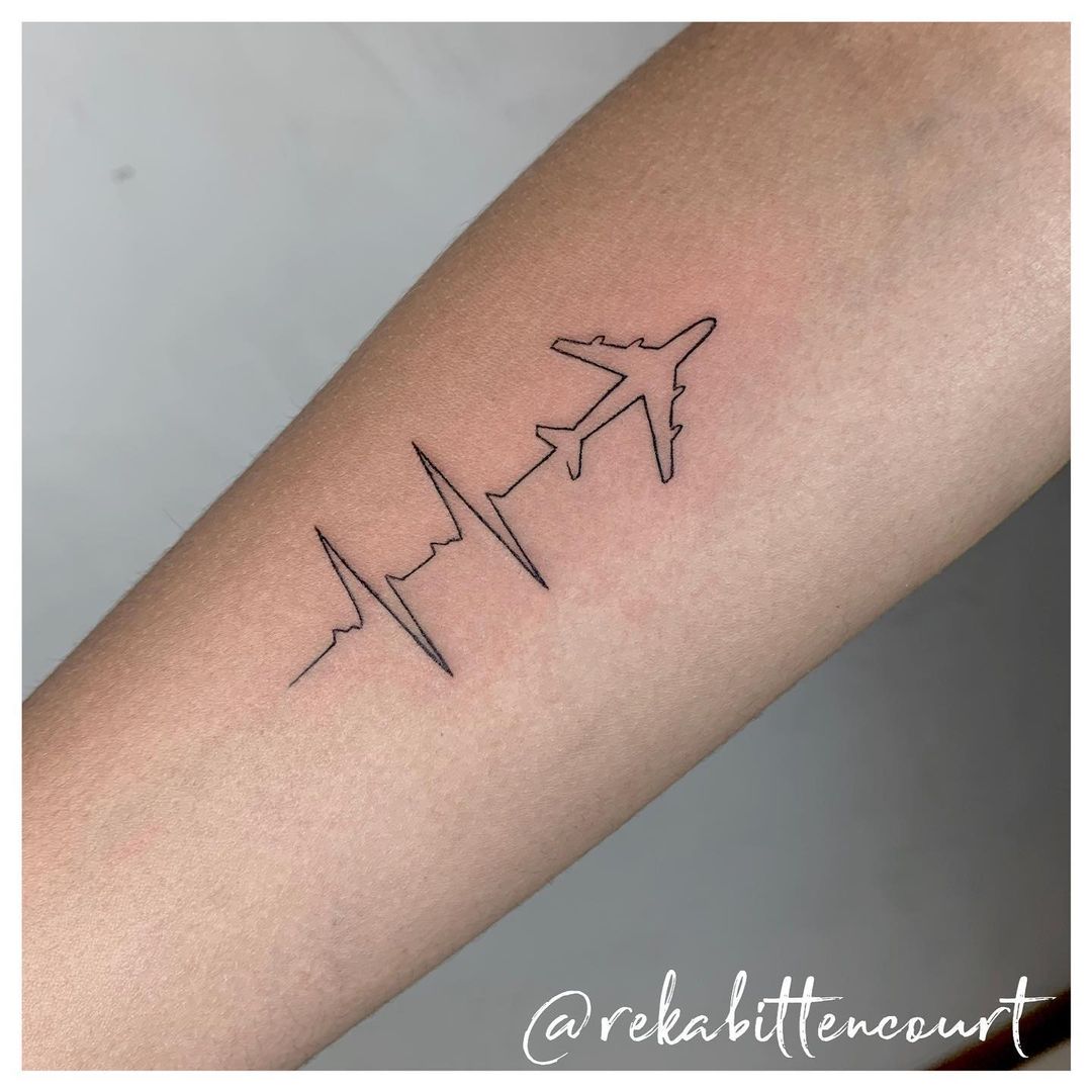 180 Best Heartbeat Tattoo Designs For Couples 2023  TattoosBoyGirl