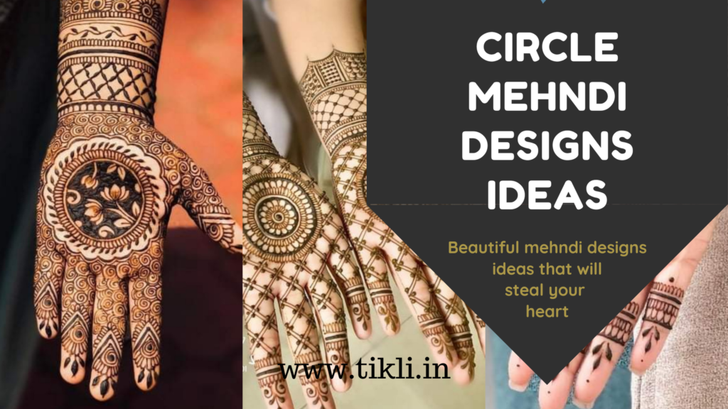 Round Mehndi Designs | Simple Circle Round Mehndi Design For Beginners