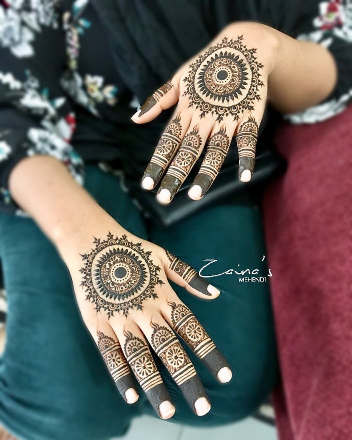 Easy Henna Designs | Circle Mehndi for Girls APK pour Android Télécharger