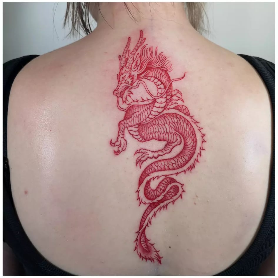 New Coolest and Amazing Dragon Tattoo Ideas For Women - Tikli