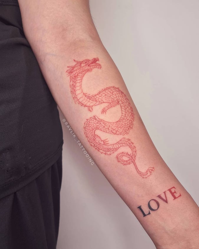 women dragon tattoo full back 2  Dragon tattoo Dragon tattoo for women  Tattoos