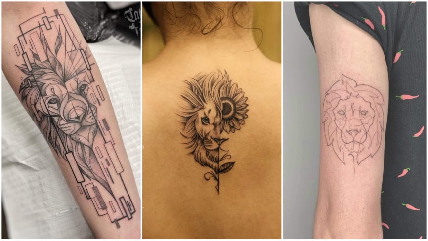 21 Awesome Lion Tattoo Ideas For Women - Styleoholic