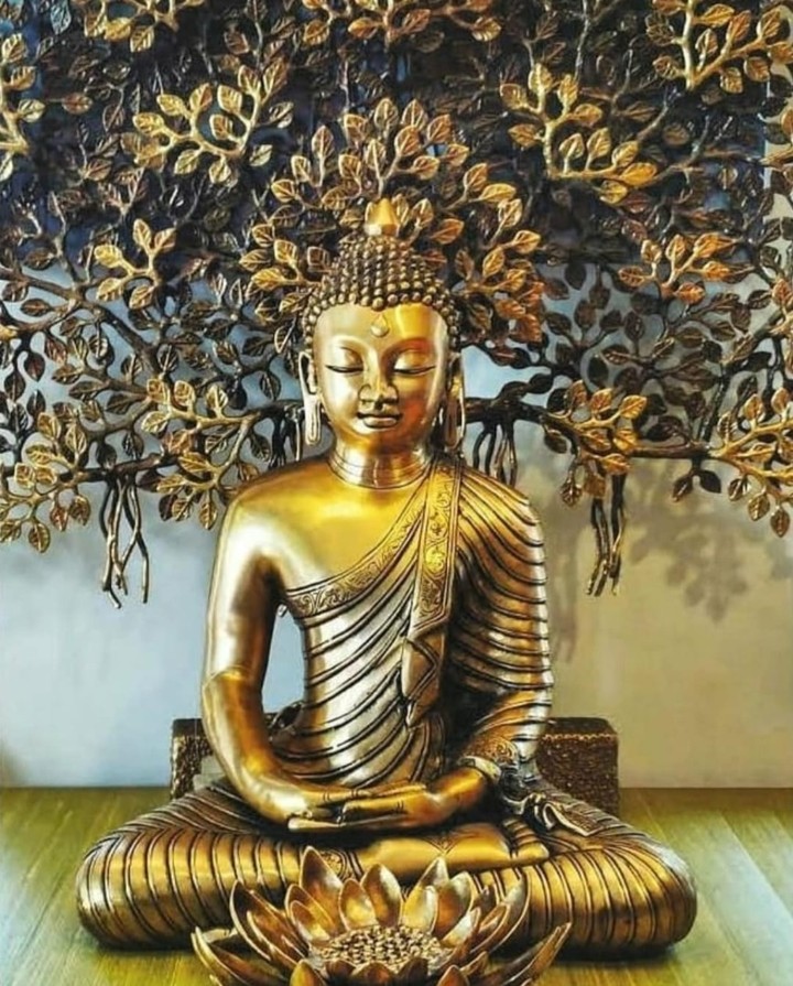 Ascension Sitting Samadhi Buddha Idol Statue Showpiece for Home & Office  Decor Car Dashboard Idol