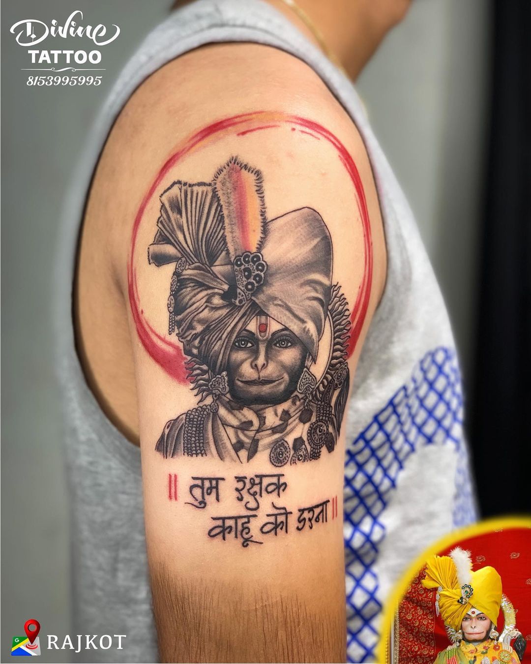 Lord Hanuman Tattoo  Portrait Tattoo Design  Lord Hanuman Tattoo   Portrait Tattoo Design  Subscribe to my YouTube Channel    Ansh Ink  Tattoos  fingertattoosformen fingertattoos  By Ansh Ink Tattoos   Facebook