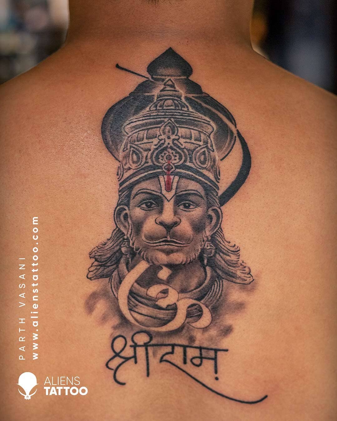Hanuman chalisa mantra tattoo | Mantra tattoo, Armband tattoo design,  Tattoos