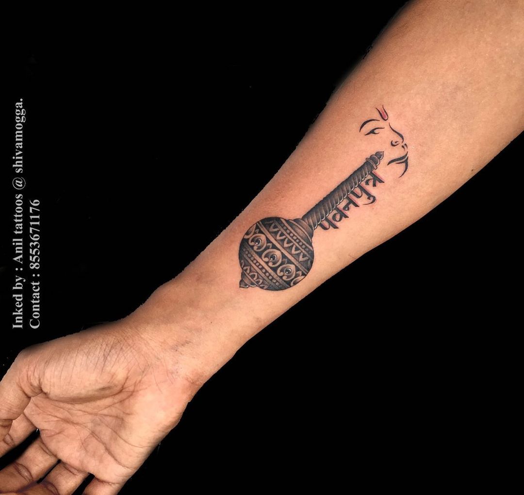 Lord Hanuman Ji tattoo . . #tattoo #hanumanji #ink | Harsh Tattoos | Harsh  Tattoos · Original audio | Facebook
